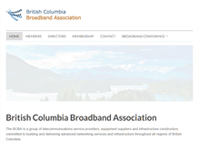 Tablet Screenshot of bcba.ca